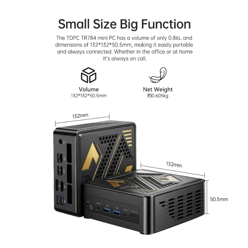 TOPC OCuLink Mini PC Ryzen 7 7 - Amd Ryzen 7 7840Hs Mini Pc recension och pris