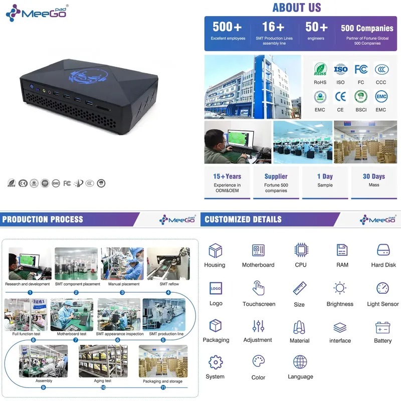Hot Sale Meegopad G10T 14th Ge - Mini Pc Rtx 4060 Ddr5 recension och pris